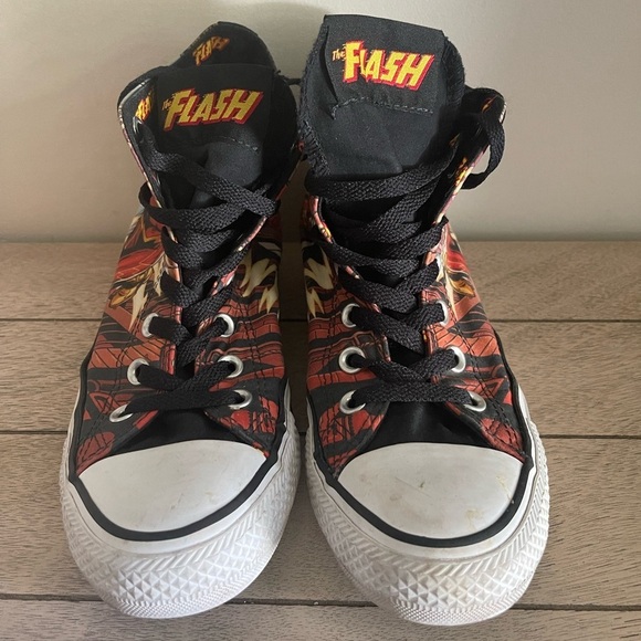 The Flash Converse  High-Top Sneakers Men’s SZ 5 - Picture 4 of 6